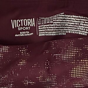 Victoria Sport Burgundy Shorts